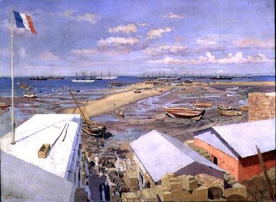 1895年5月15日在Majunga登陆 作者 路易斯·蒂纳尔（Louis Tinayre）